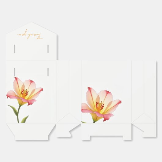 Pixel Bloom Trio Geschenkschachtel (Ungefaltet)