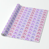 Pixel-Bogen in High Heels Muster Geschenkpapier (Ungerollt)