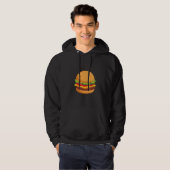 Pixel-Burger Hoodie (Vorne ganz)
