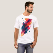 Pixel-Burst T-Shirt (Vorne ganz)