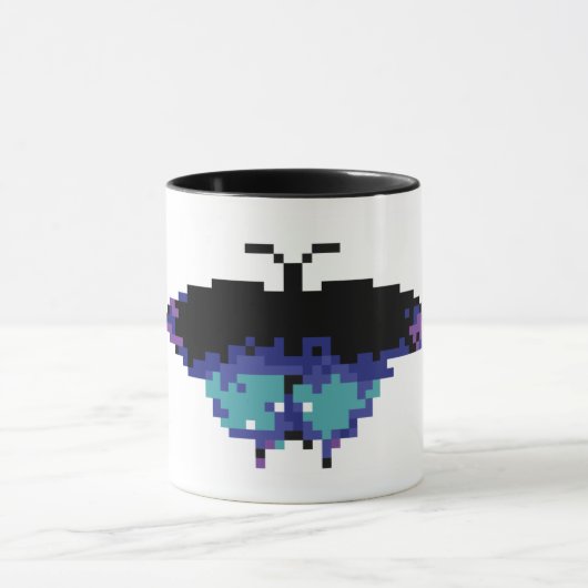 Pixel butterfly tasse (Zentrum)
