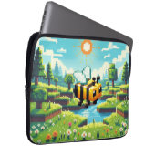 Pixel Buzz: Das Abenteuer der Sonnenwiese Laptopschutzhülle (Vorne Rechts)