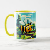 Pixel Buzz: Das Abenteuer der Sonnenwiese Tasse (Links)