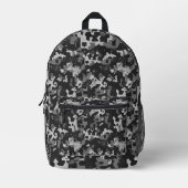Pixel Camo Stealth Bedruckter Rucksack (Vorderseite)