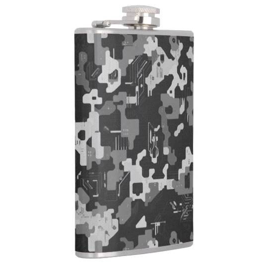 Pixel Camo Stealth Flachmann (Rechts)