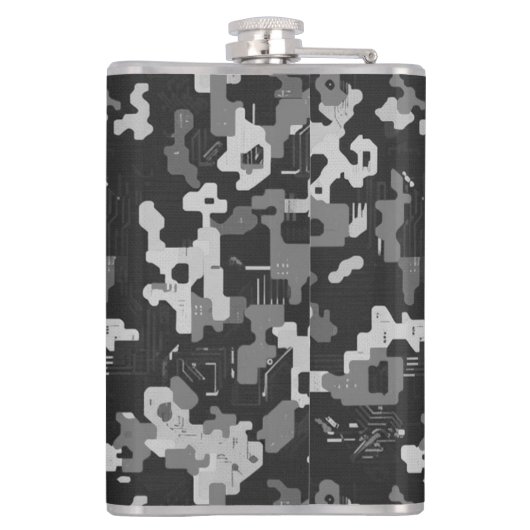 Pixel Camo Stealth Flachmann (Rückseite)