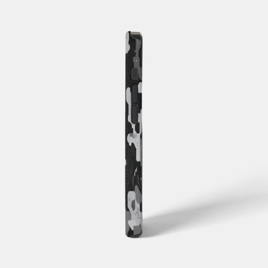 Pixel Camo Stealth iPhone Hülle (Linke Seite)