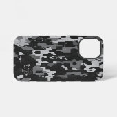 Pixel Camo Stealth iPhone Hülle (Rückseite (Horizontal))