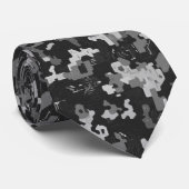 Pixel Camo Stealth Krawatte (Gerollt)