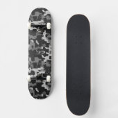 Pixel Camo Stealth Skateboard (Vorderseite)