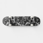 Pixel Camo Stealth Skateboard (Horizontal)