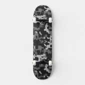 Pixel Camo Stealth Skateboard (Vorderseite)