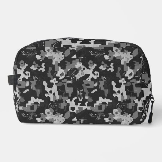 Pixel Camo Stealth Waschbeutel (Vorderseite)