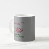 Pixel-Chef-Kampf-Tasse Kaffeetasse (Vorderseite Links)