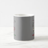 Pixel-Chef-Kampf-Tasse Kaffeetasse (Mittel)