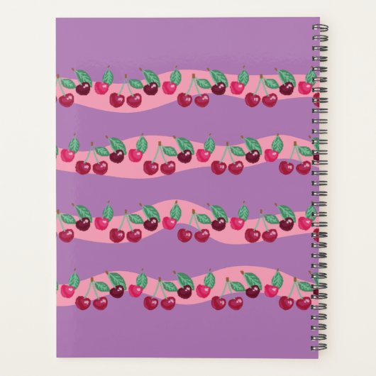 Pixel Cherries Planer (Rückseite)