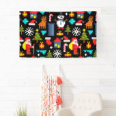 Pixel Christmas Banner (Insitu)