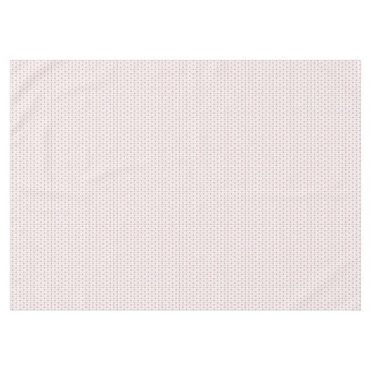 Pixel Christmas Snowflakes Tablecloth Tischdecke (Vorderseite (Horizontal))