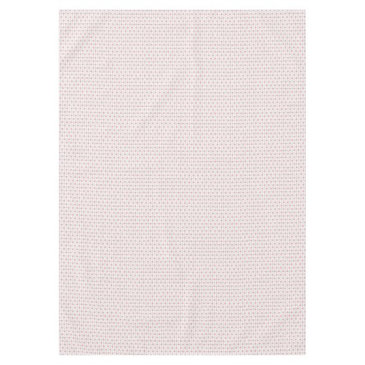 Pixel Christmas Snowflakes Tablecloth Tischdecke (Vorderseite)