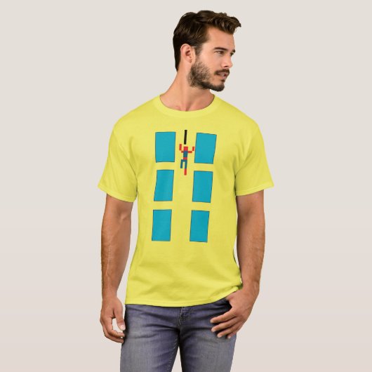 Pixel Climber T-Shirt (Vorne ganz)