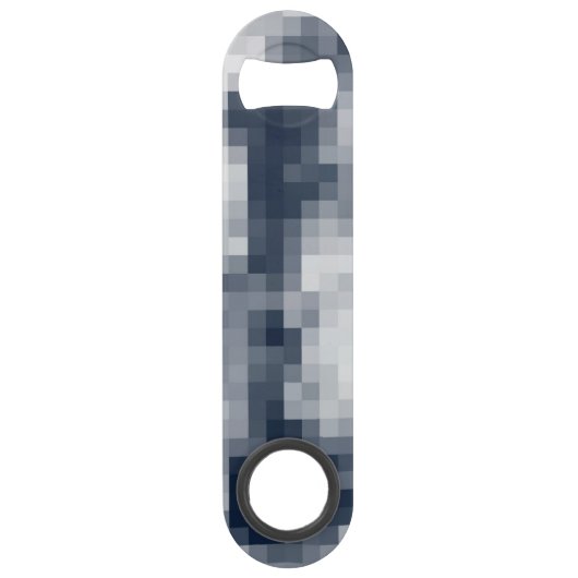 Pixel Cloud-Design Flaschenöffner (Rückseite)