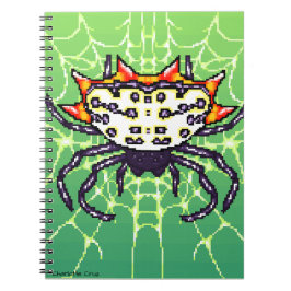 Pixel Crab Spider Notizblock