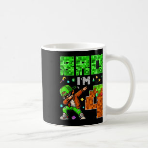 Pixel Dab Gamer Style Geburtstagsgeschenk für Jung Kaffeetasse