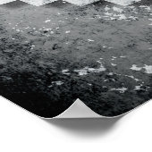 Pixel des roten Herzens Poster (Ecke)