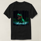 Pixel Dinosaur T-Shirt (Design vorne)