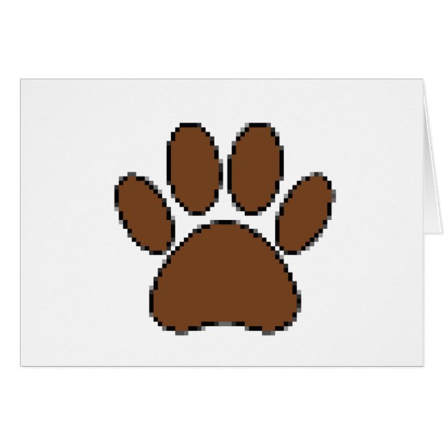 Pixel Dog PW Print (Vorderseite (Horizontal))
