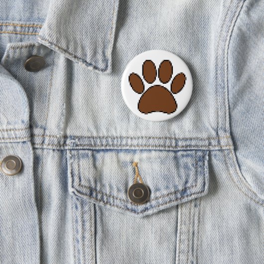 Pixel Dog PW Print Button (Beispiel)