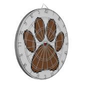 Pixel Dog PW Print Dartscheibe (Vorderseite Links)