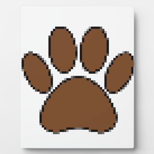 Pixel Dog PW Print Fotoplatte (Vorderseite)