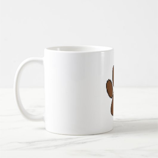 Pixel Dog PW Print Kaffeetasse (Links)