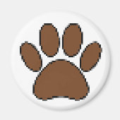 Pixel Dog PW Print Magnet (Vorne)