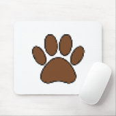 Pixel Dog PW Print Mousepad (Mit Mouse)