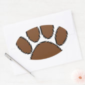 Pixel Dog PW Print Ovaler Aufkleber (Umschlag)