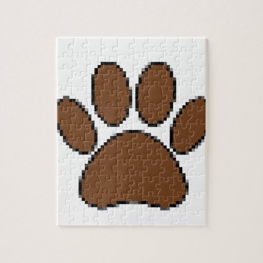 Pixel Dog PW Print Puzzle (Vertikal)