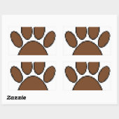 Pixel Dog PW Print Rechteckiger Aufkleber (Blatt)