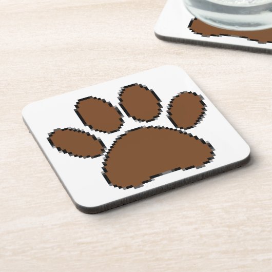 Pixel Dog PW Print Untersetzer (Linke Seite)