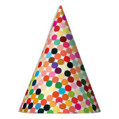 Pixel Dots Party Hat Partyhütchen (Links)