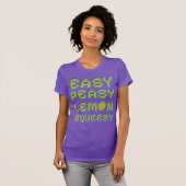 Pixel Easy Peasy Lemon Squeezy Gamer T-Shirt (Vorne ganz)