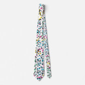 Pixel Farbe Blöcke Glitch Neck Tie Krawatte (Vorderseite)