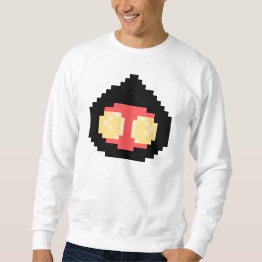 Pixel flatwoods Monster Sweatshirt (Vorderseite)