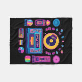 Pixel Fleecedecke (Vorderseite (Horizontal))