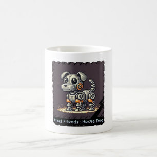 Pixel Friends: Mecha Dog (Roboter Dog) Verwandlungstasse