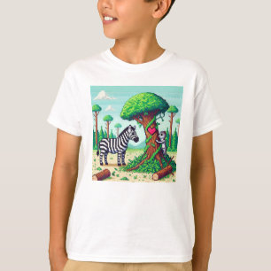 Pixel Friends: Waldschutz (Rippen) #11 T-Shirt