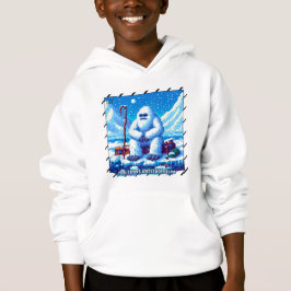 Pixel Friends: Winter Wonderland #18 (Bigfoot) Hoodie