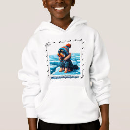 Pixel Friends: Winter Wonderland #5 (Pixel Dog) Hoodie