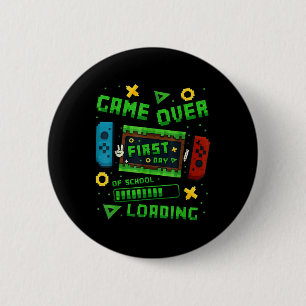 Pixel Game Over Erster Schultag Loading Gamer Button